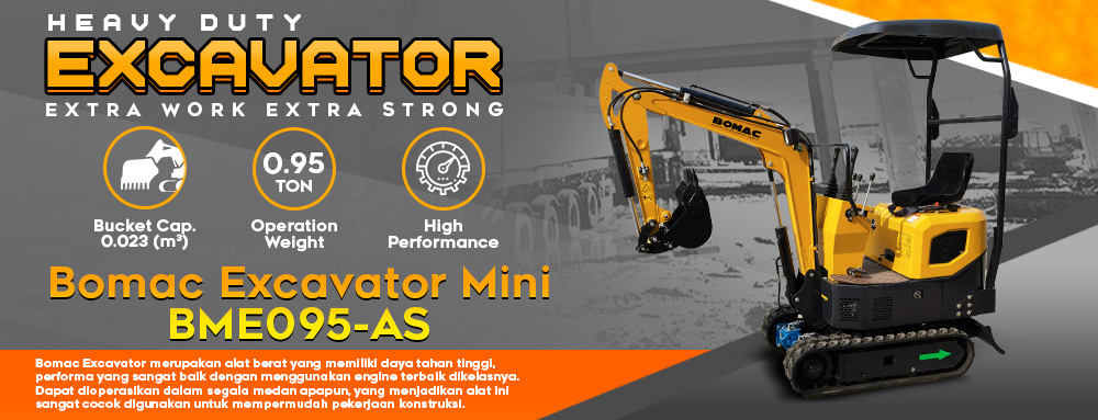 Bomac Excavator Mini BME095